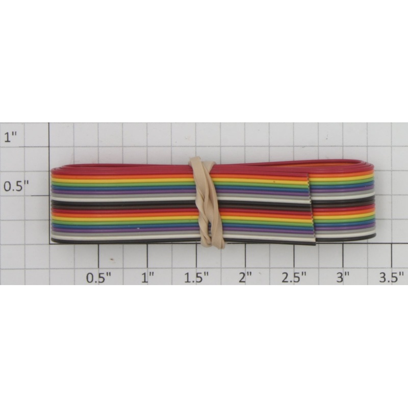 Acme 0627-3 19-Conductor Ribbon Cable – 2 Feet