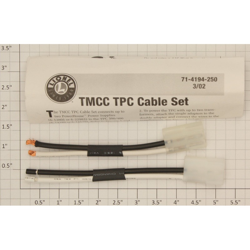 Lionel TPC300X TMCC TPC Cable Set