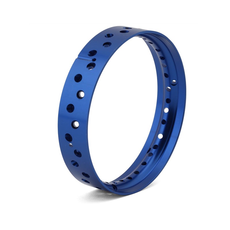 Pro-Line Racing 283705 1:4 Blue Promoto-MX Pro-Spec Aluminum Rear Rim