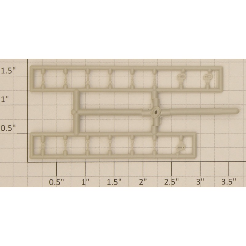 S-Helper 653-07-00 Unpainted Switcher Stanchion Sprue (Set of 15)