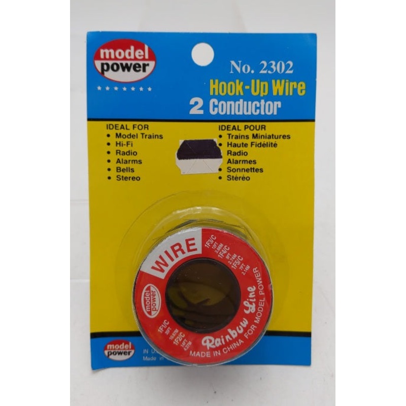 Model Power 2302 Hook Up Wire 2 Conductor