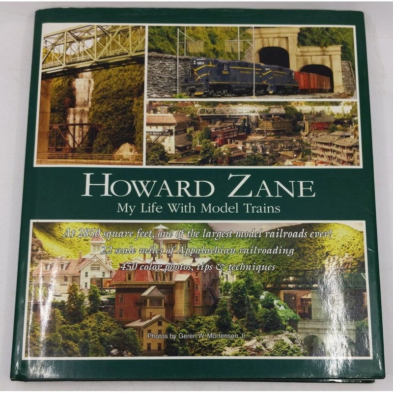 Howard Zane: My Life with Model Trains Hardcover Book By Howar Zane EX