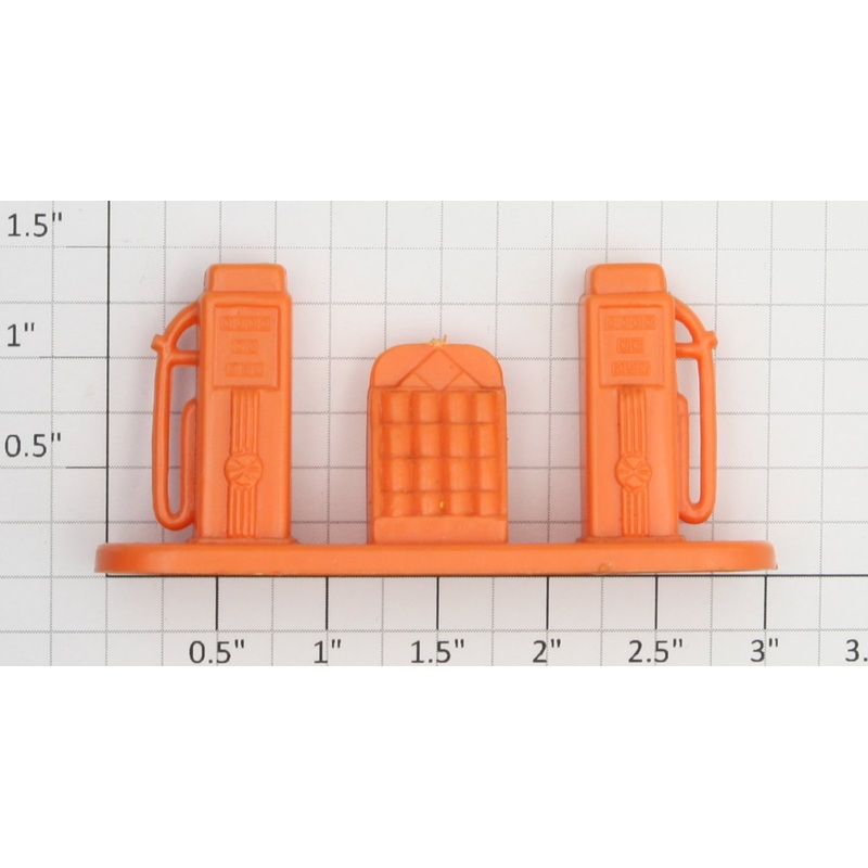 Acme 06-879 Orange Plastic Gas Pump Assembly