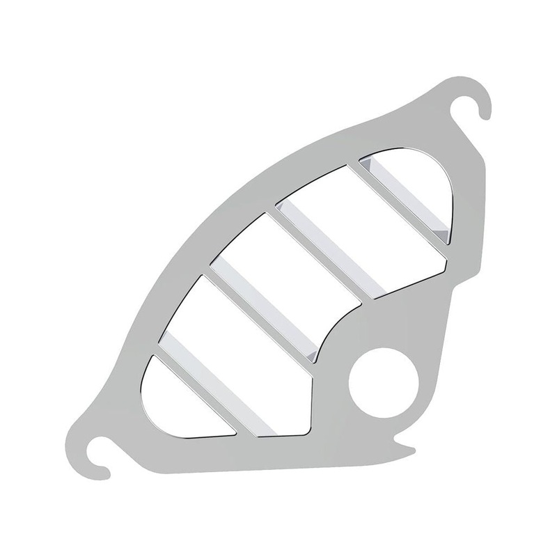 Chrome Plastic A/C Dash Corner Vent For 2006+ Peterbilt – Driver up-41237