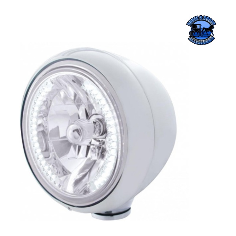 GUIDE 682-C STYLE HEADLIGHT H4 BULB WITH 34 WHITE LED (Choose Color)