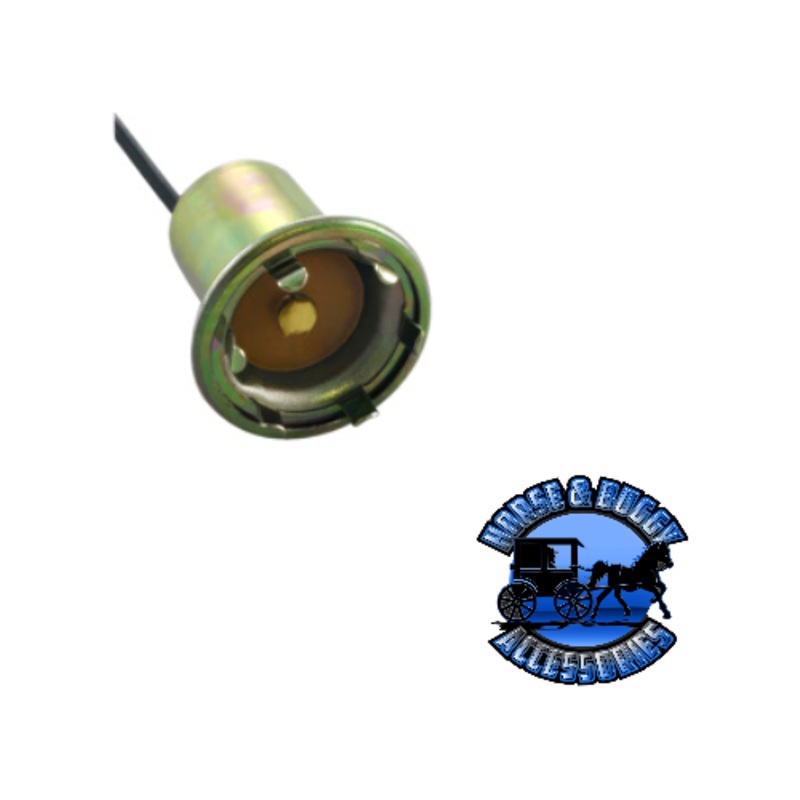 UP-98328 1-Wire Universal Single Contact License Plate & Instrument Panel ‘Snap-In’ Light Socket, 1 Pc.