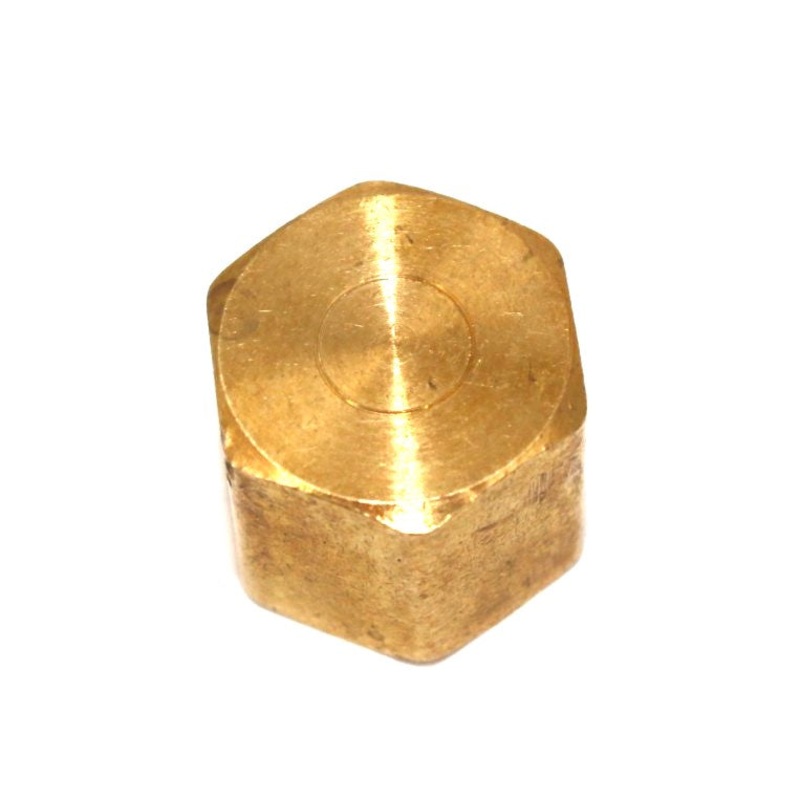ANDERSON BRASS – 756108-04 – CAP PIPE 1/4-18 FEMALE THREAD