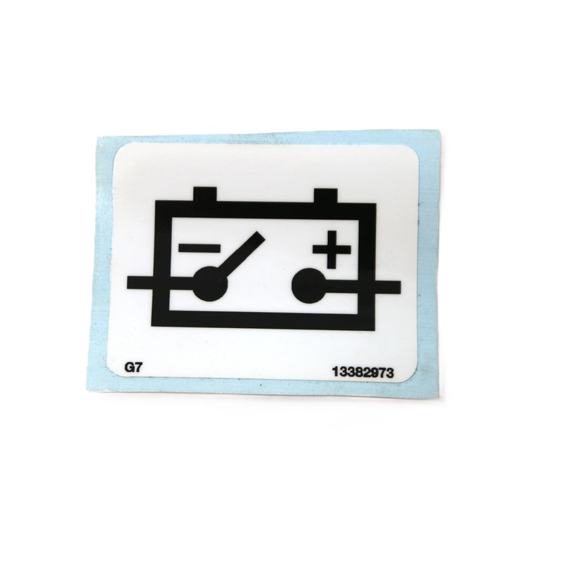 BLAW KNOX – 13382973 – DECAL: BATTERY DISCONNECT