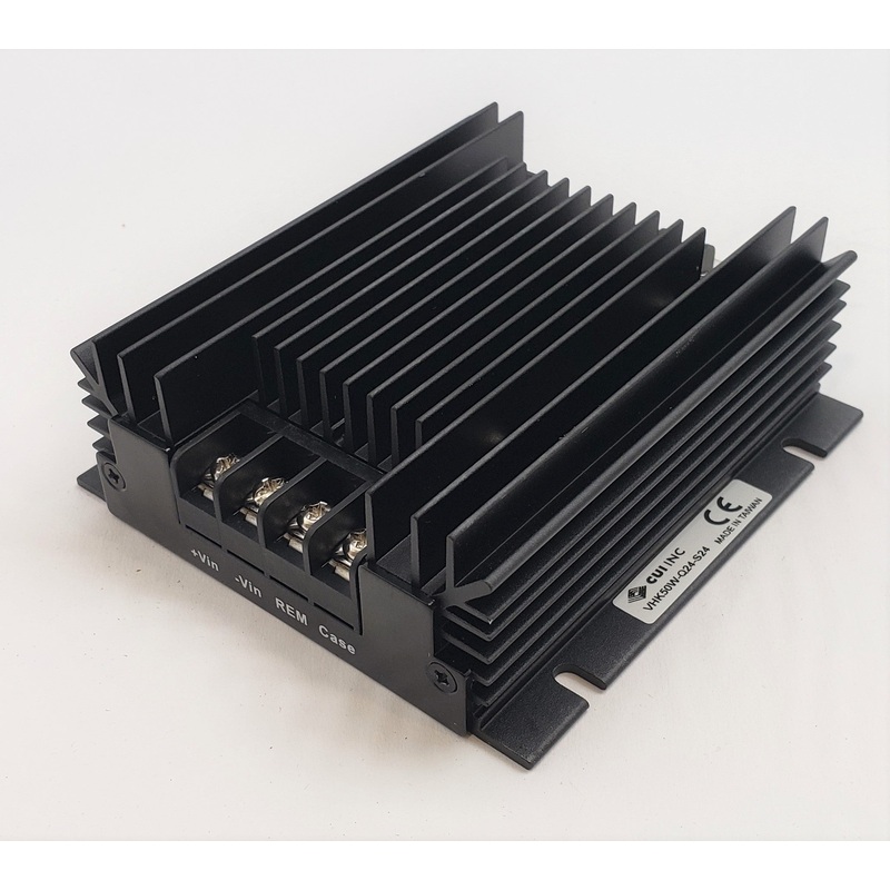 CUI INC. (BEL GROUP) – VHK50W-Q24-S24 – POWER SUPPLY 9-36VDC IN 24VDC OUT 50W