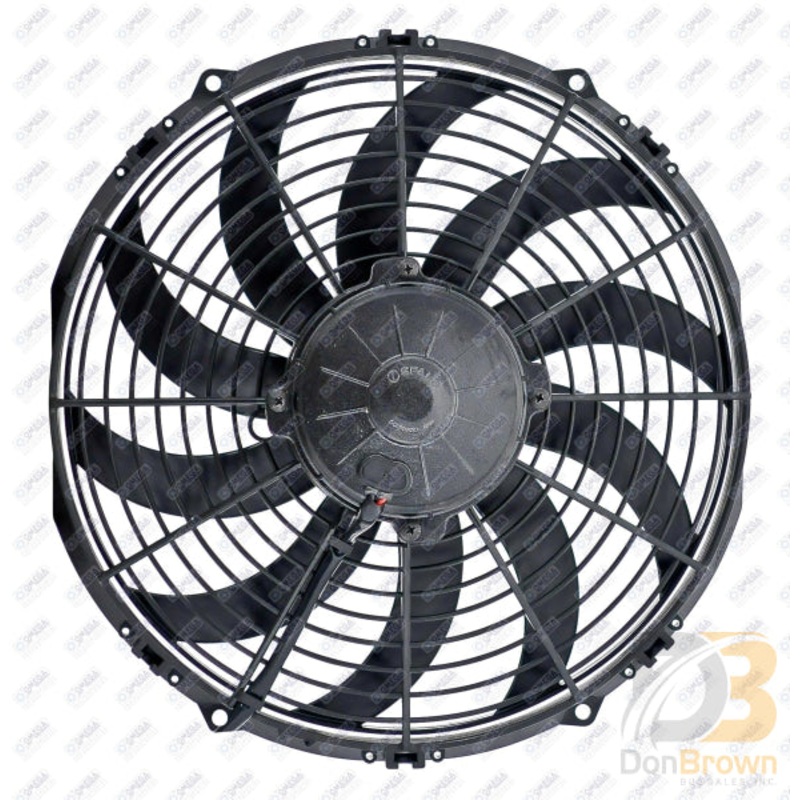 FAN ASSEMBLY SPAL 12in 24V SKEWED BLADE LONG LIFE 25-14933-S