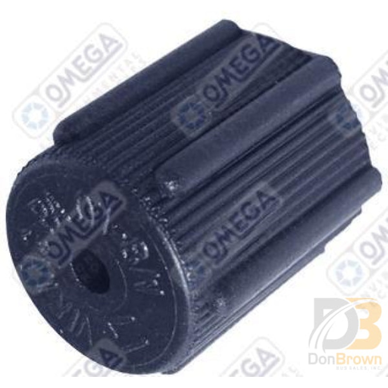 10 PER, R134A SERVICE CAP-BLACK M8X1 LOW SIDE MT0348-10