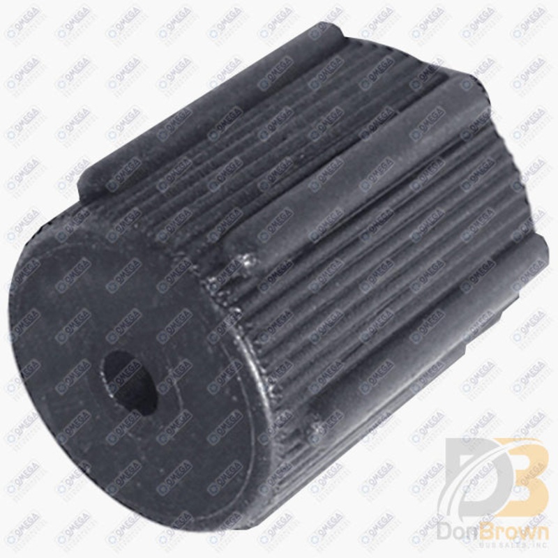 5 PER, R134A SERVICE CAP-BLACK M8X1 LOW SIDE MT0348
