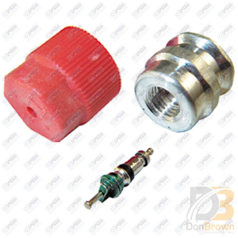 R134A STRAIGHT HI-SIDE (3/8in) RETROFIT FITTING KIT MT4029