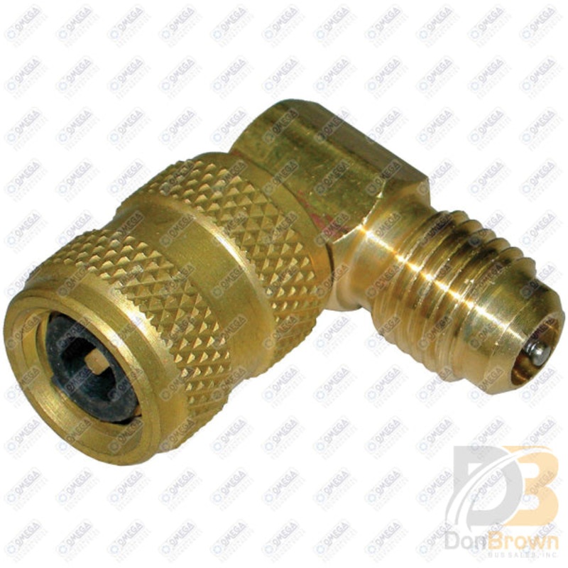 R12 ADAPTER – 90 DEG 1/4 MFL TO 1/4 FFL MT0434