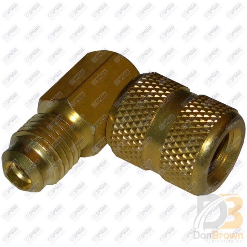 R12 ADAPTER – 90 DEG 1/4 MFL TO 3/16 FFL MT0435