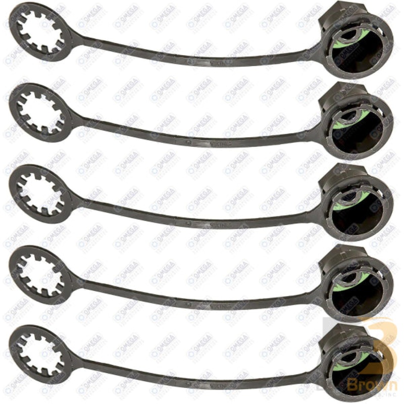 5 PK, CAP HI-SIDE M10 X 1.25 SHORT POST MT6078-5