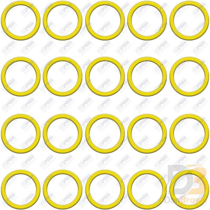 20 PER,YELLOW HNBR O RINGS MT3807