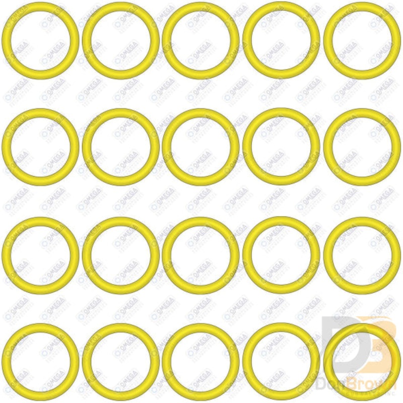 20 PER,YELLOW HNBR O RINGS MT3811