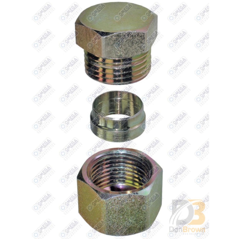 METAL TUBE BLOCK-OFF KIT – #6 (3/8in) MT3207