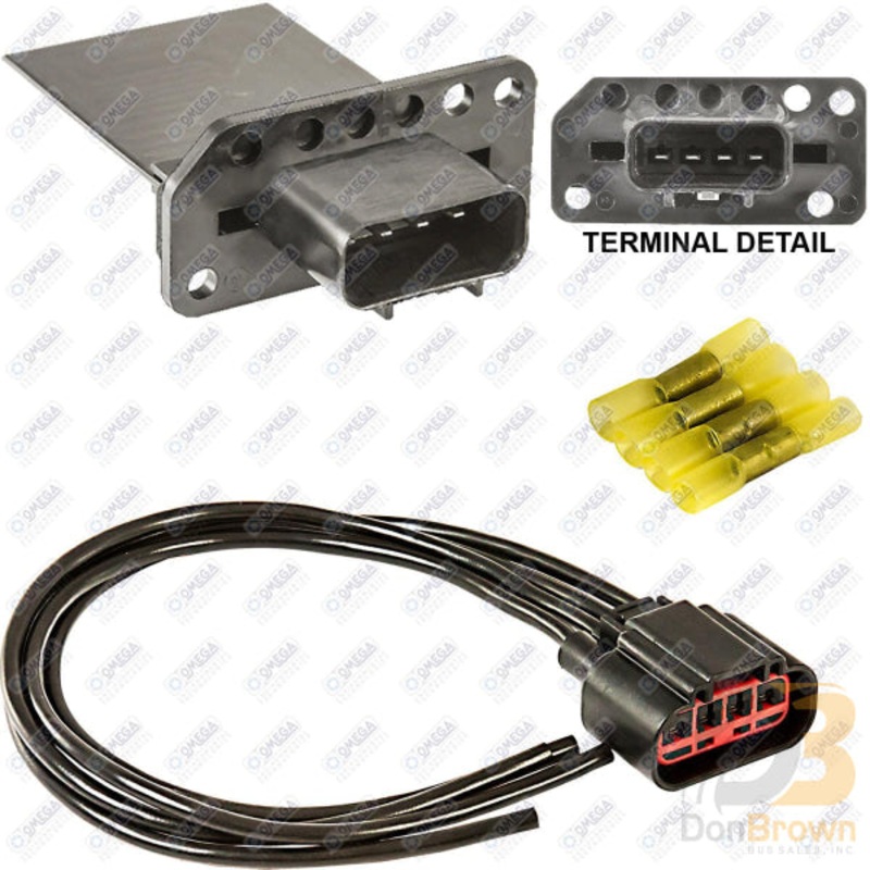 BLOWER RESISTOR MODULE WITH PIGTAIL MT1884-K