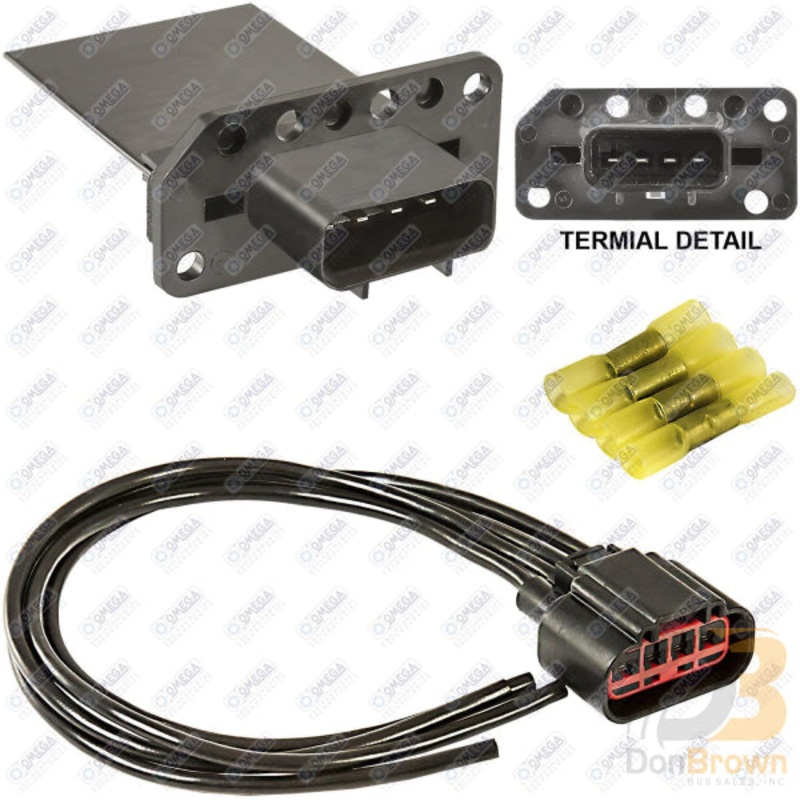BLOWER RESISTOR MODULE WITH PIGTAIL MT1886-K