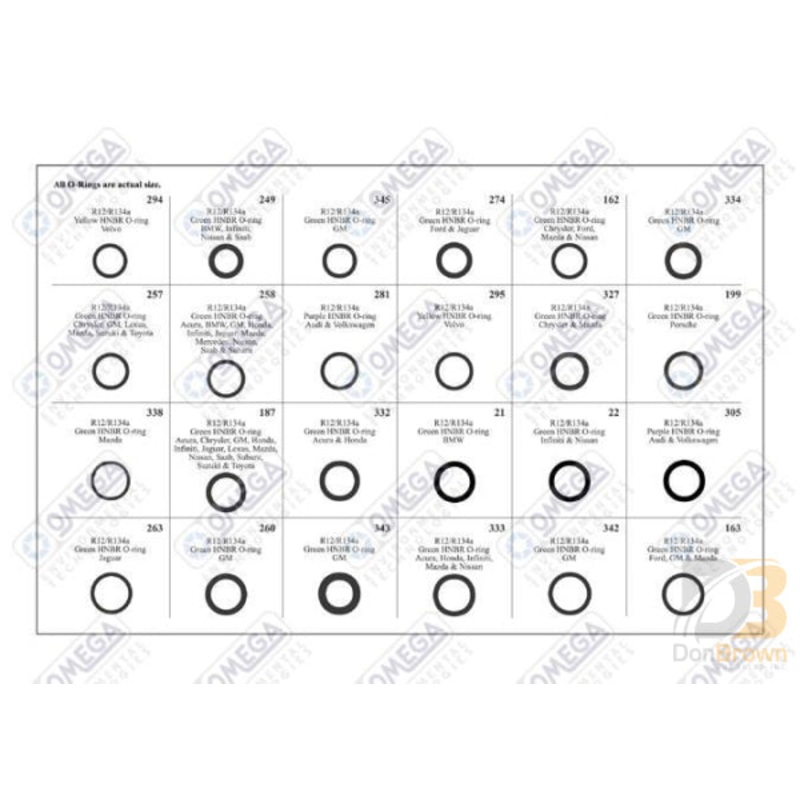 MASTER TECH MT2000 O-RING KIT #3 MT9554