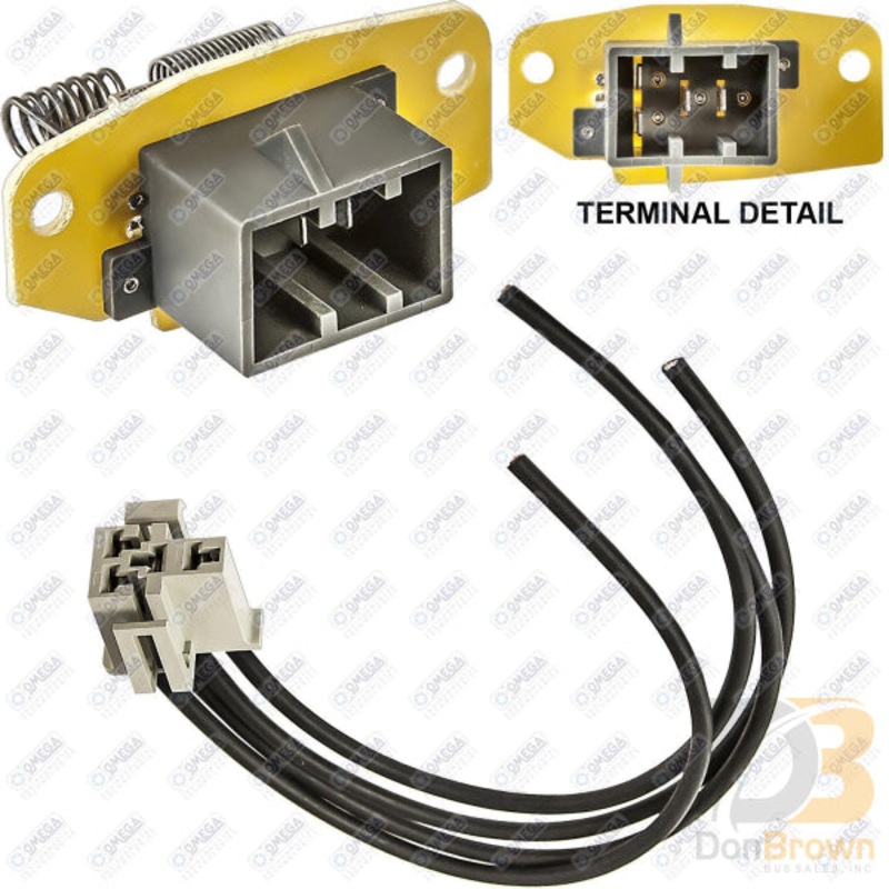 BLOWER RESISTOR MODULE WITH PIGTAIL MT1881-K