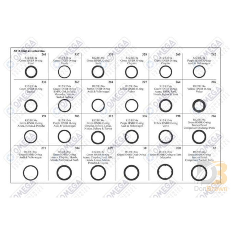 MASTER TECH MT2000 O-RING KIT #4 MT9555