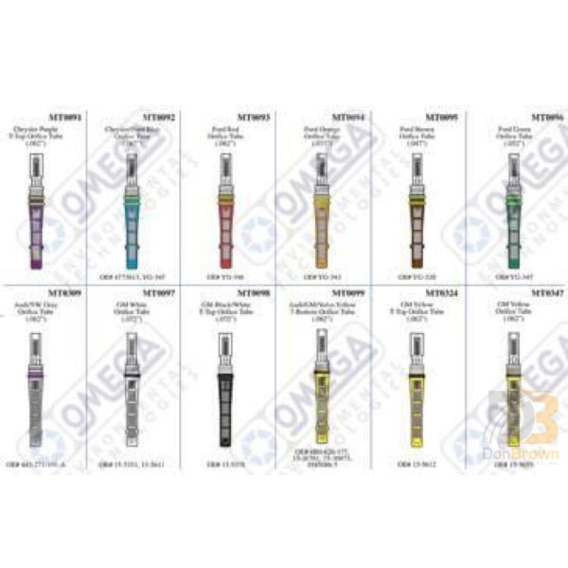 MASTER TECH MT2000 ORIFICE TUBE KIT MT9551