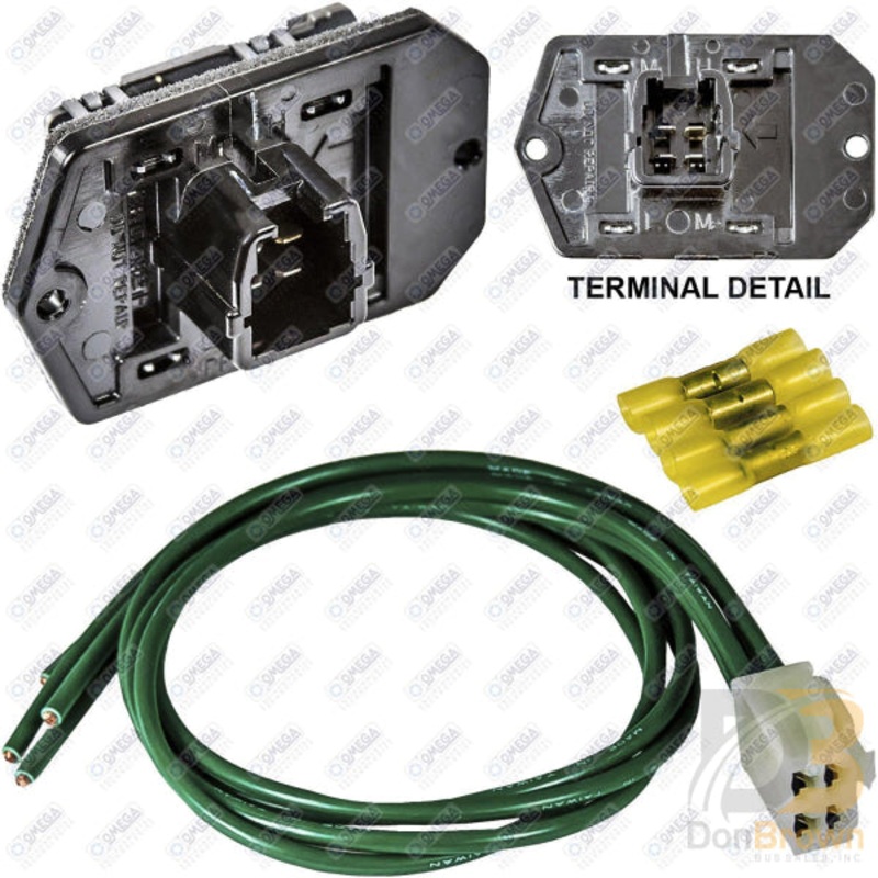 BLOWER RESISTOR MODULE WITH PIGTAIL MT1872-K