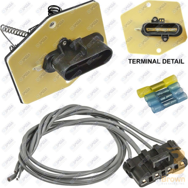 BLOWER RESISTOR WITH PIGTAIL MT18012-K