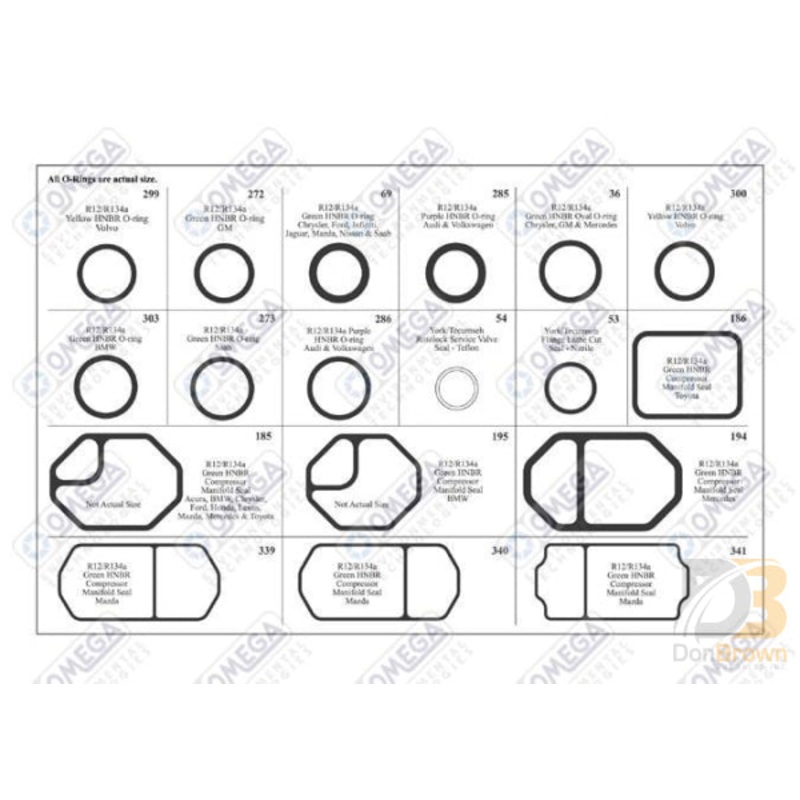 MASTER TECH MT2000 O-RING KIT #5 MT9556