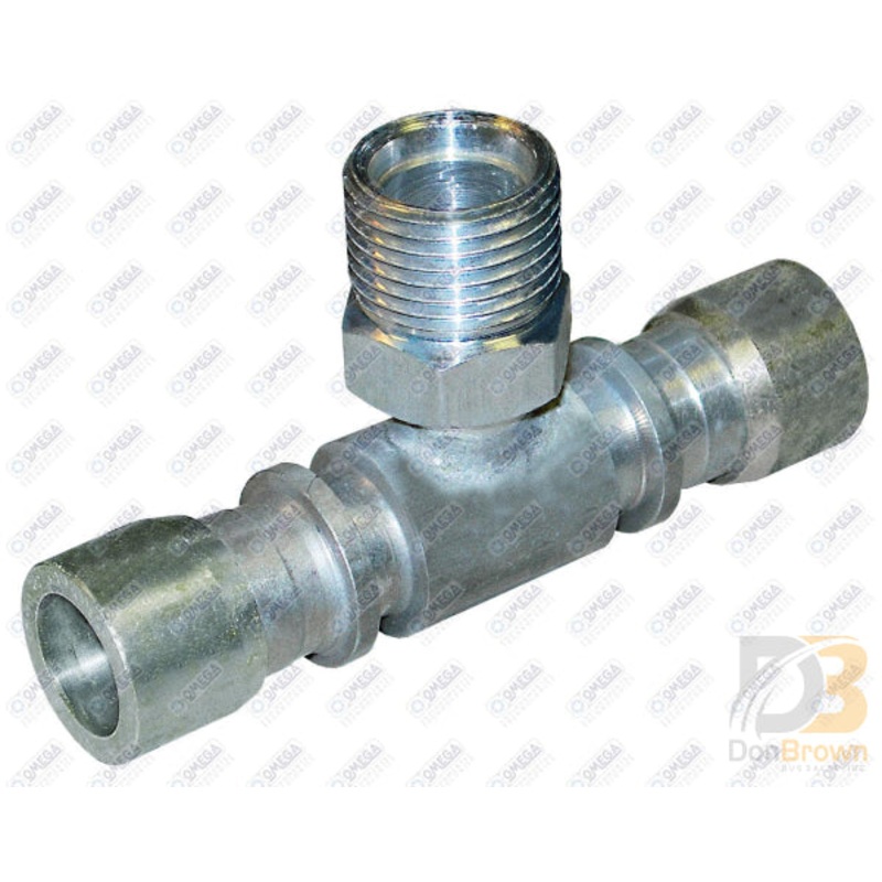 TEE SPLC #8 X #8 – W/ #8 (1/2 IN) MALE INSERT O-RI MT102802