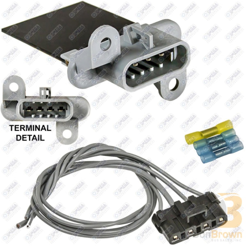 BLOWER RESISTOR WITH PIGTAIL MT18018-K