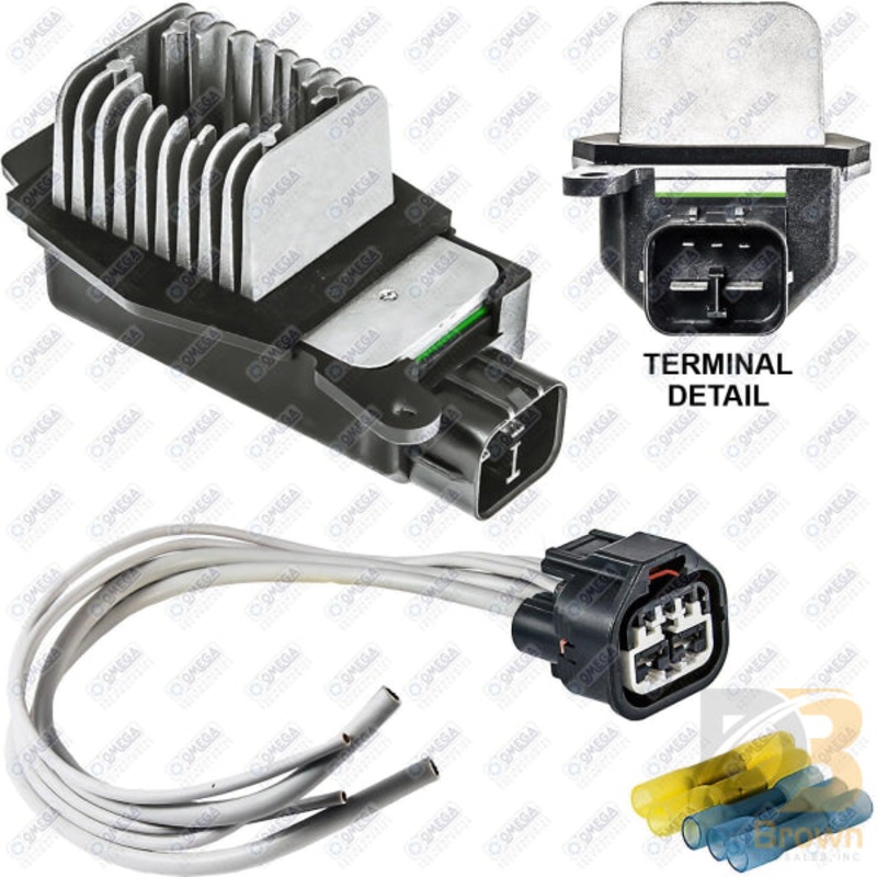 BLOWER RESISTOR MODULE WITH PIGTAIL MT1890-K