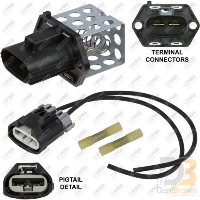 RESISTOR ENGINE COOLING FAN WITH PIGTAIL MT18101