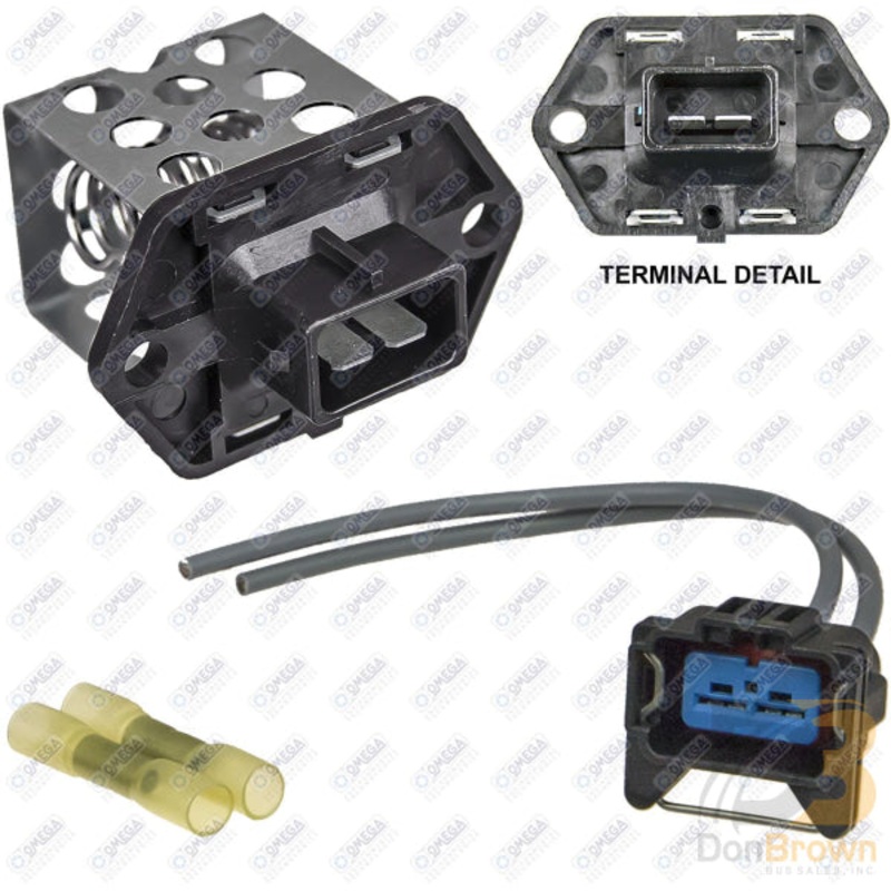 RESISTOR, ENGINE COOLING FAN WITH PIGTAIL MT4114-K