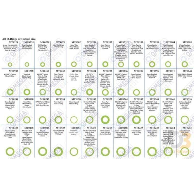 ULTIMATE – 48 COMPARTMENT KIT O-RINGS .173 TO .433 MT9612