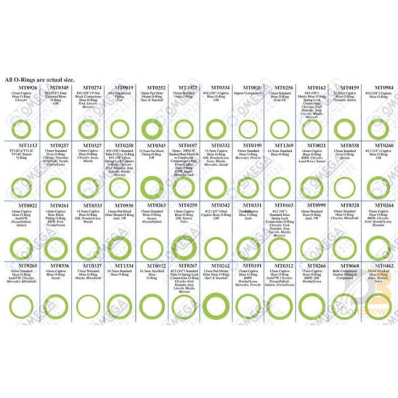 ULTIMATE – 48 COMPARTMENT KIT O-RINGS .453 TO .709 MT9613