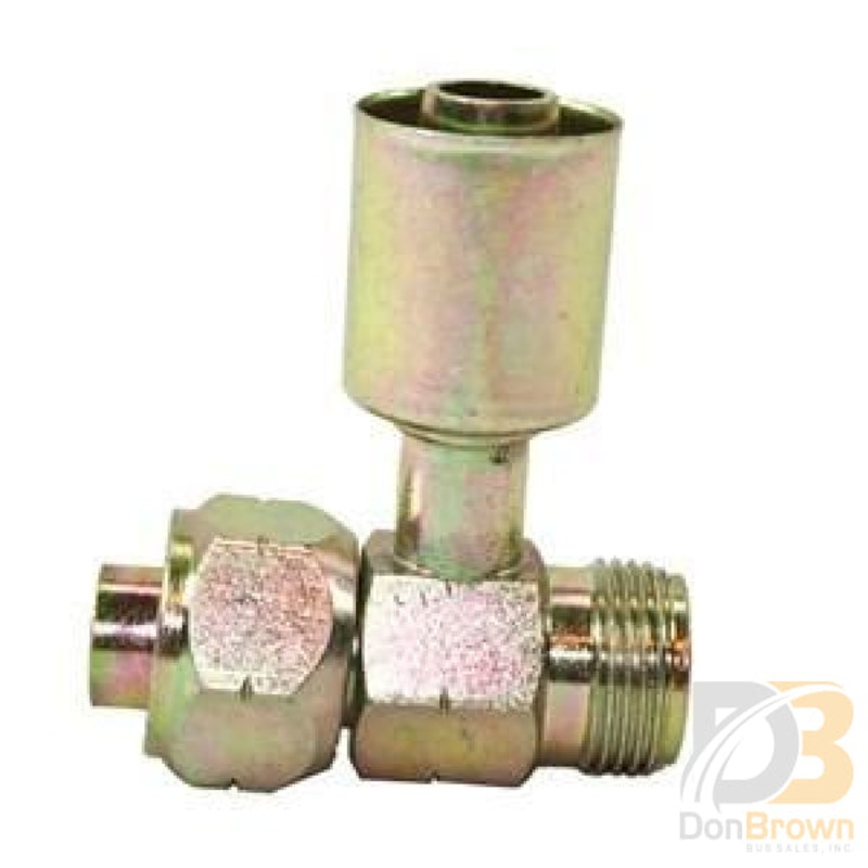 Fitting, Tee, 27MM FO x 27MM MIO x #12 Hose, Beadlock 313213