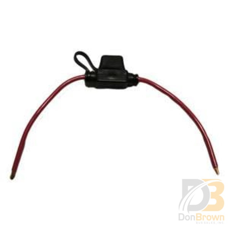 Fuse Holder, w/Cover, 2-30 Amp, 12 Ga, Mini Blade Type 110076