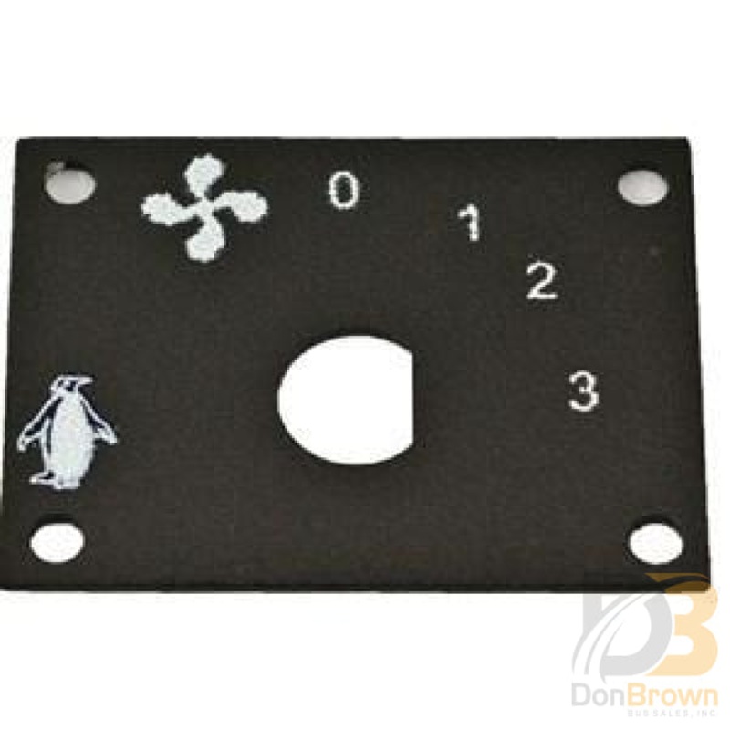Plate, Rotary Switch, 3 Speed Blower 701415
