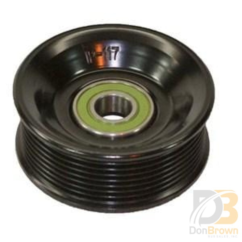 Pulley, 8K Groove, Dia. 90MM, Single Bearing, Bearing ID 17MM,Steel 711067