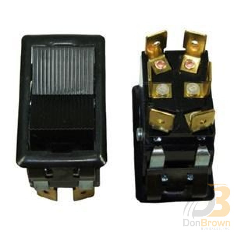 Switch, Rocker, 3 POS, Hi/Lo/Off, 2P3T Blk 113030