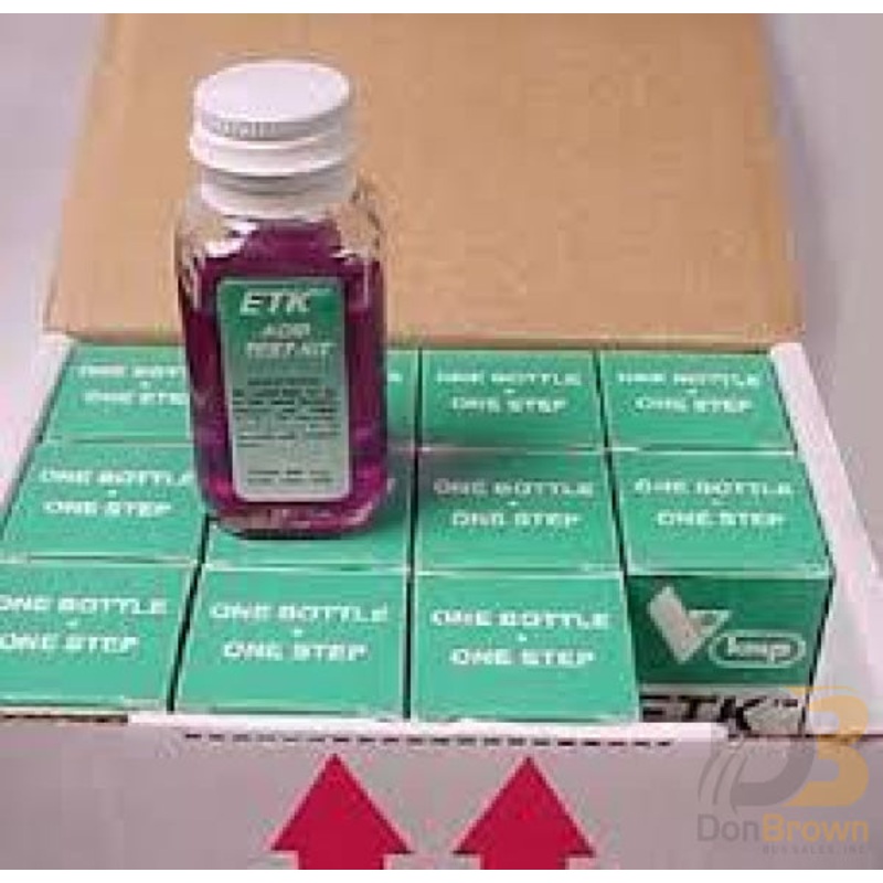 ACID TEST KIT, MIN/SIN OIL (PACK OF 12 TESTS) 07-00260-00