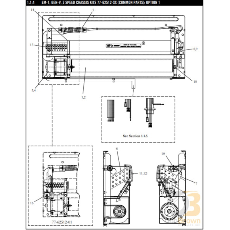 BAFFLE, DRAIN PAN,FOAM,EM-1,G5 42-62140-00