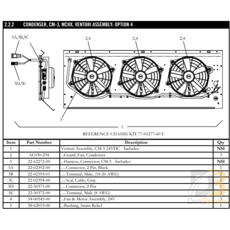 HARNESS, CONDENSER, CM-3 22-62272-00