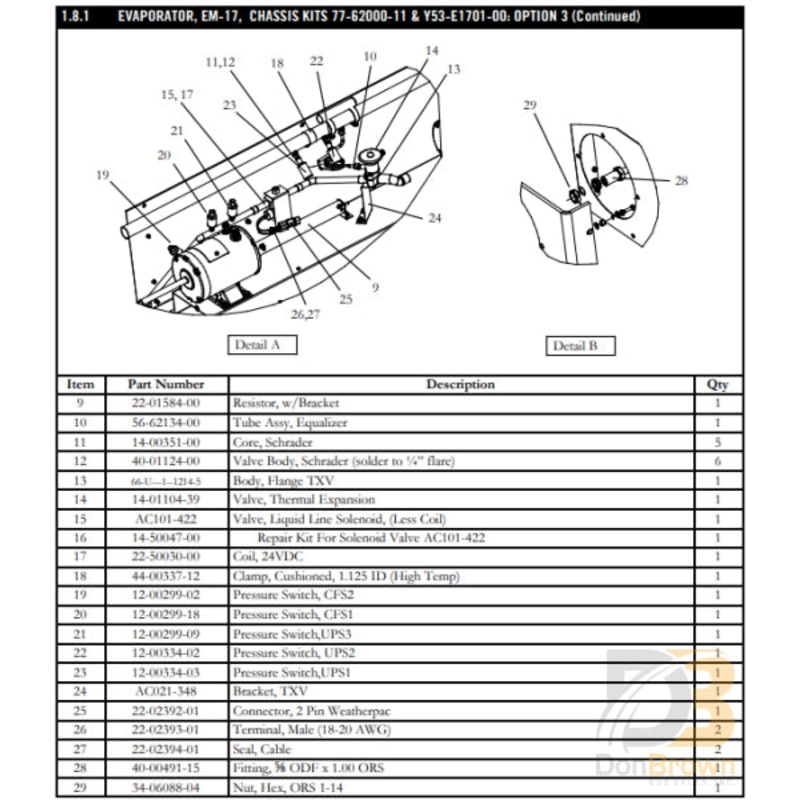 NUT,HEX HD,1.00-14 (ORS CONN) 34-06088-04