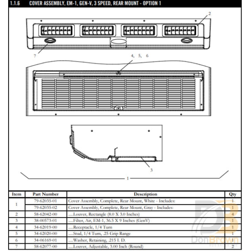 RECEPTACLE, CLIP-ON, 1/4 TURN 34-62019-00