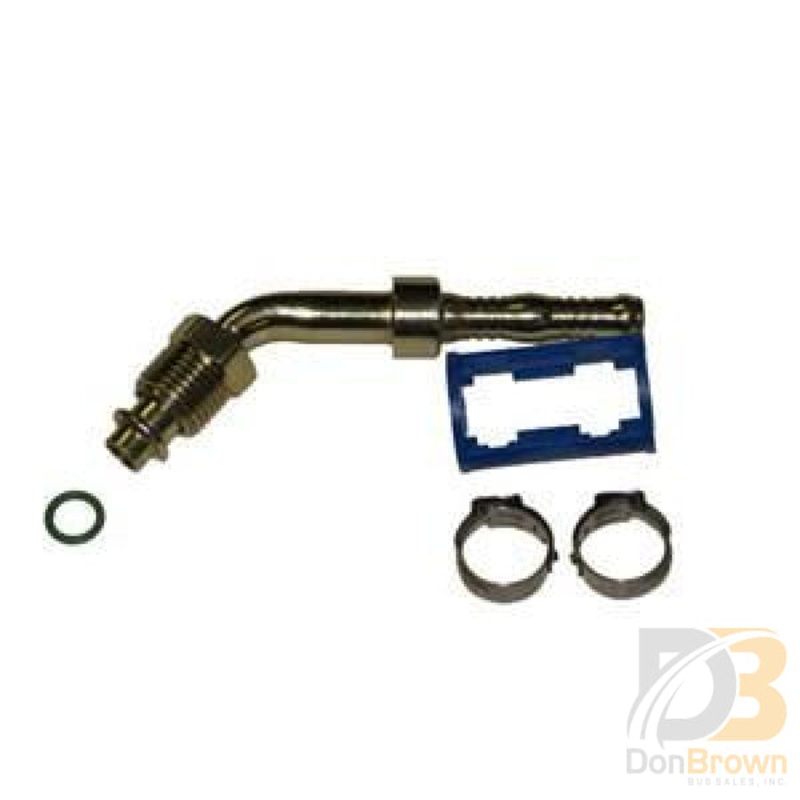 Fitting, Clip-Lok, 45, 5/8 MO x #10 Hose, Burgaflex 313542